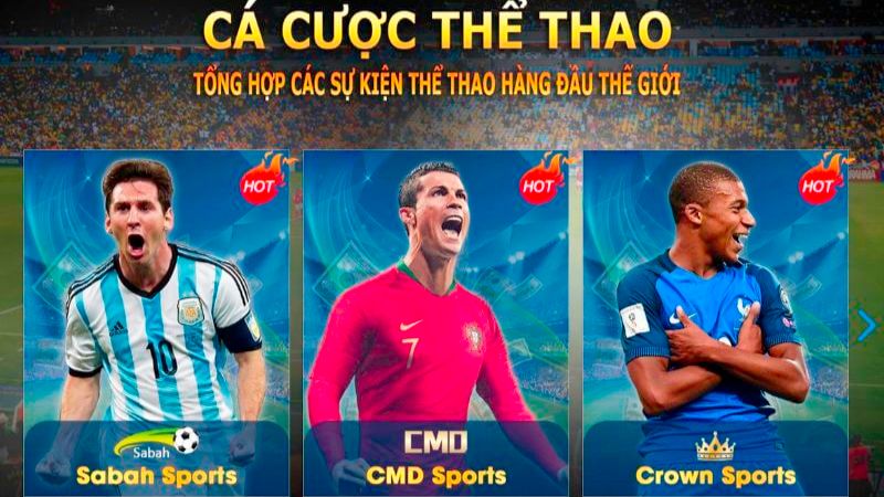 Sảnh game thể thao CMD i9bet có gì đặc biệt